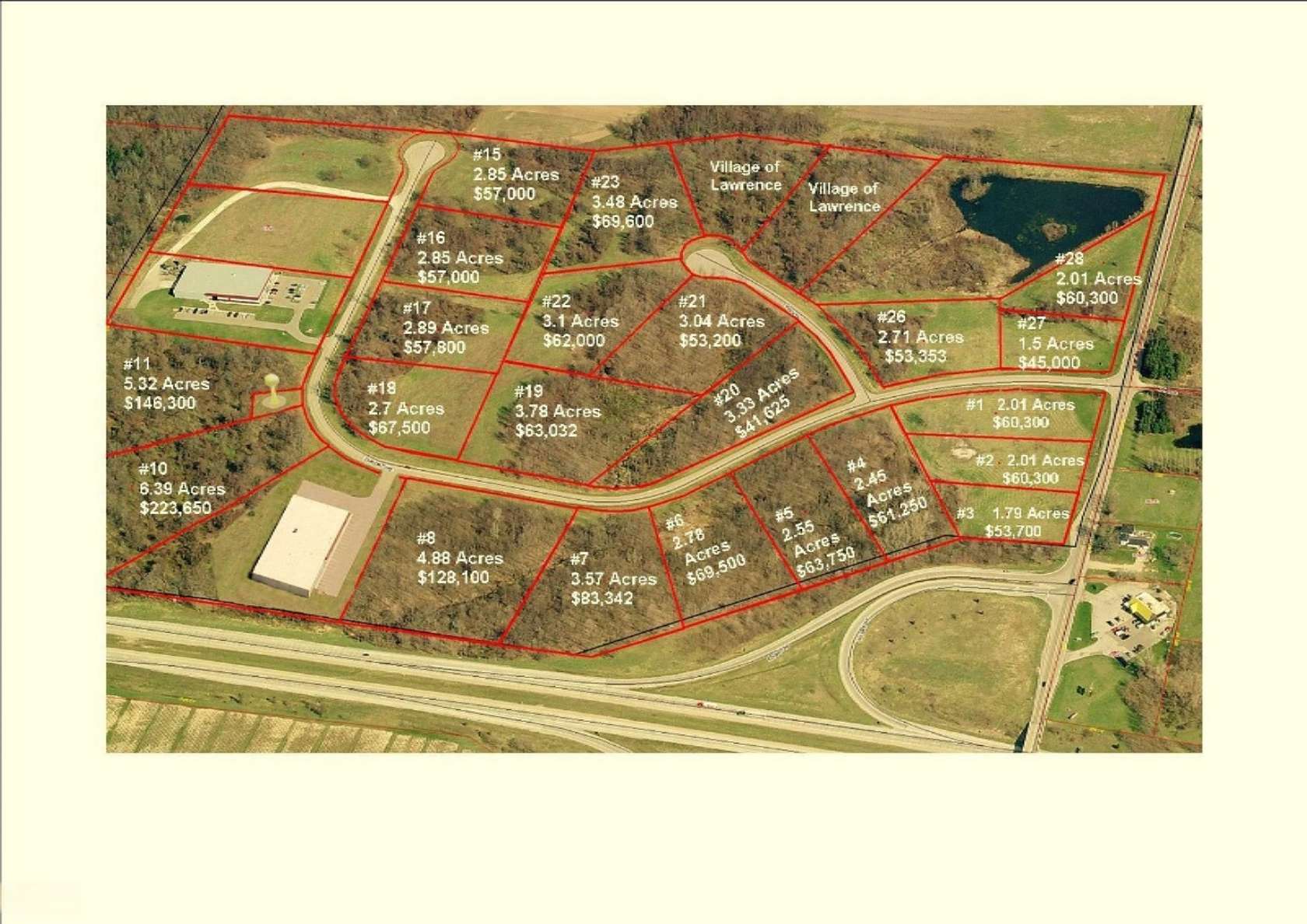 1.8 Acres of Commercial Land for Sale in Lawrence, Michigan