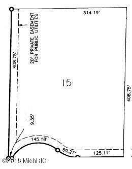 2.85 Acres of Commercial Land for Sale in Lawrence, Michigan