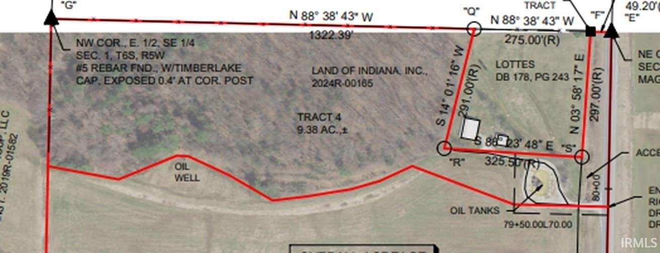 9.4 Acres of Agricultural Land for Sale in Lamar, Indiana
