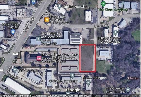 1.1 Acres of Commercial Land for Sale in Arlington, Texas