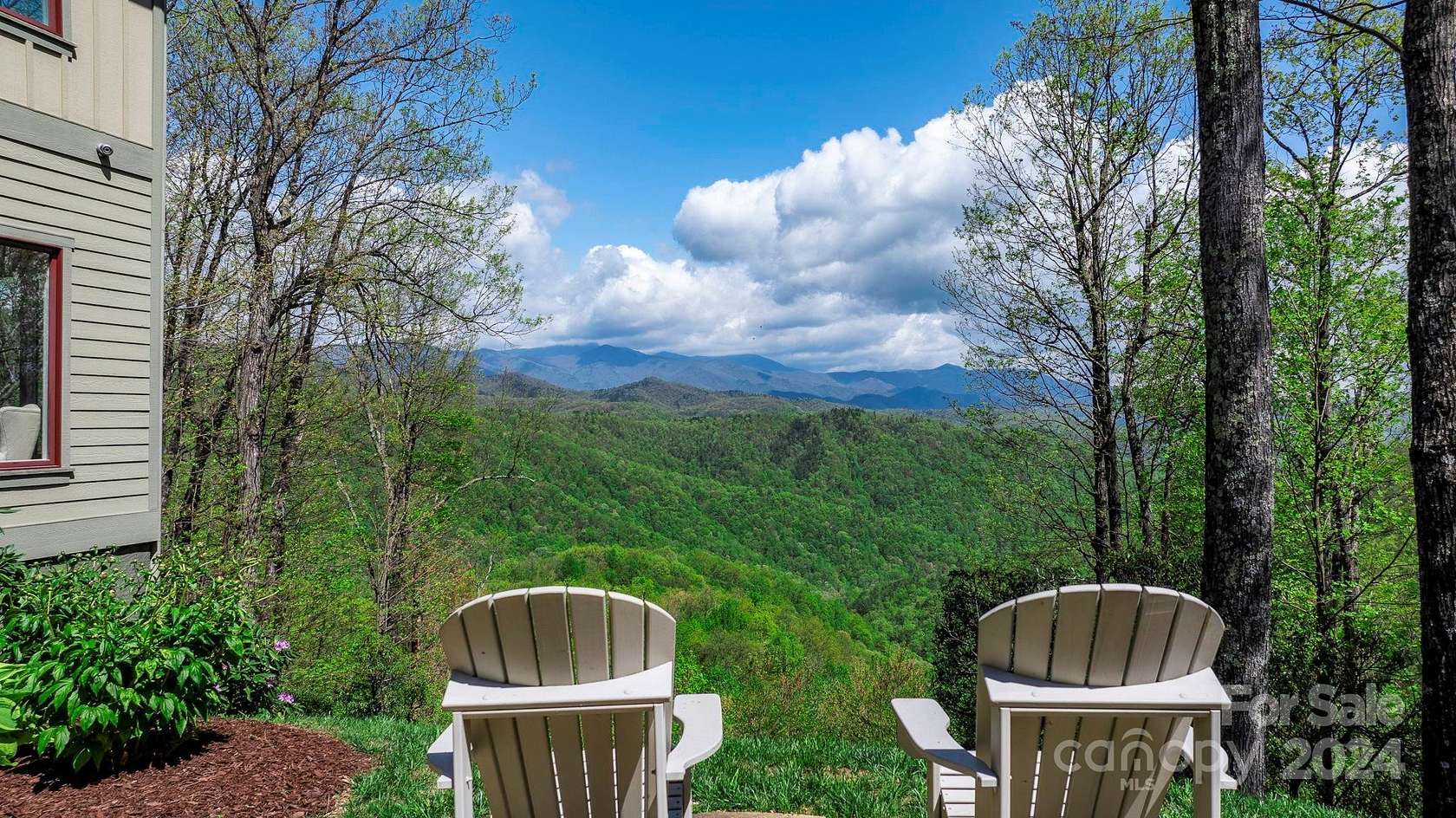 10.06 Acres of Recreational Land with Home for Sale in Black Mountain, North Carolina