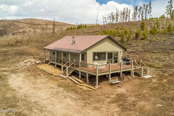 5 Acres of Residential Land with Home for Sale in Grand Lake, Colorado