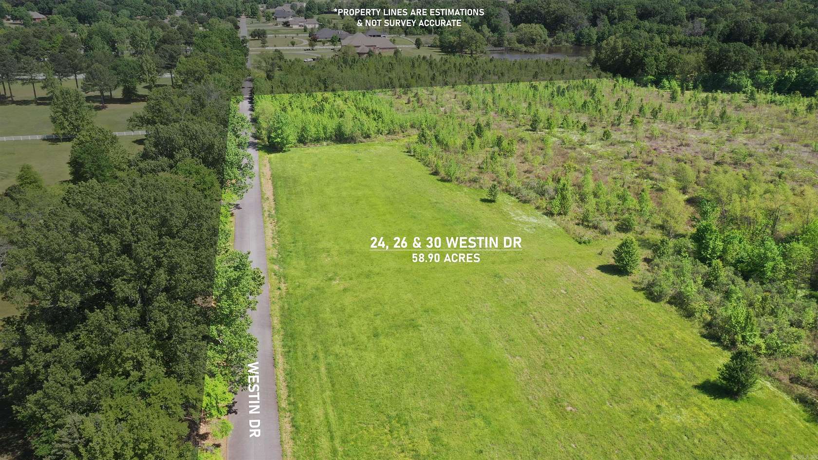 59.2 Acres of Land for Sale in Conway, Arkansas