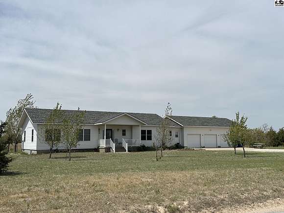 8 Acres of Land with Home for Sale in Nickerson, Kansas