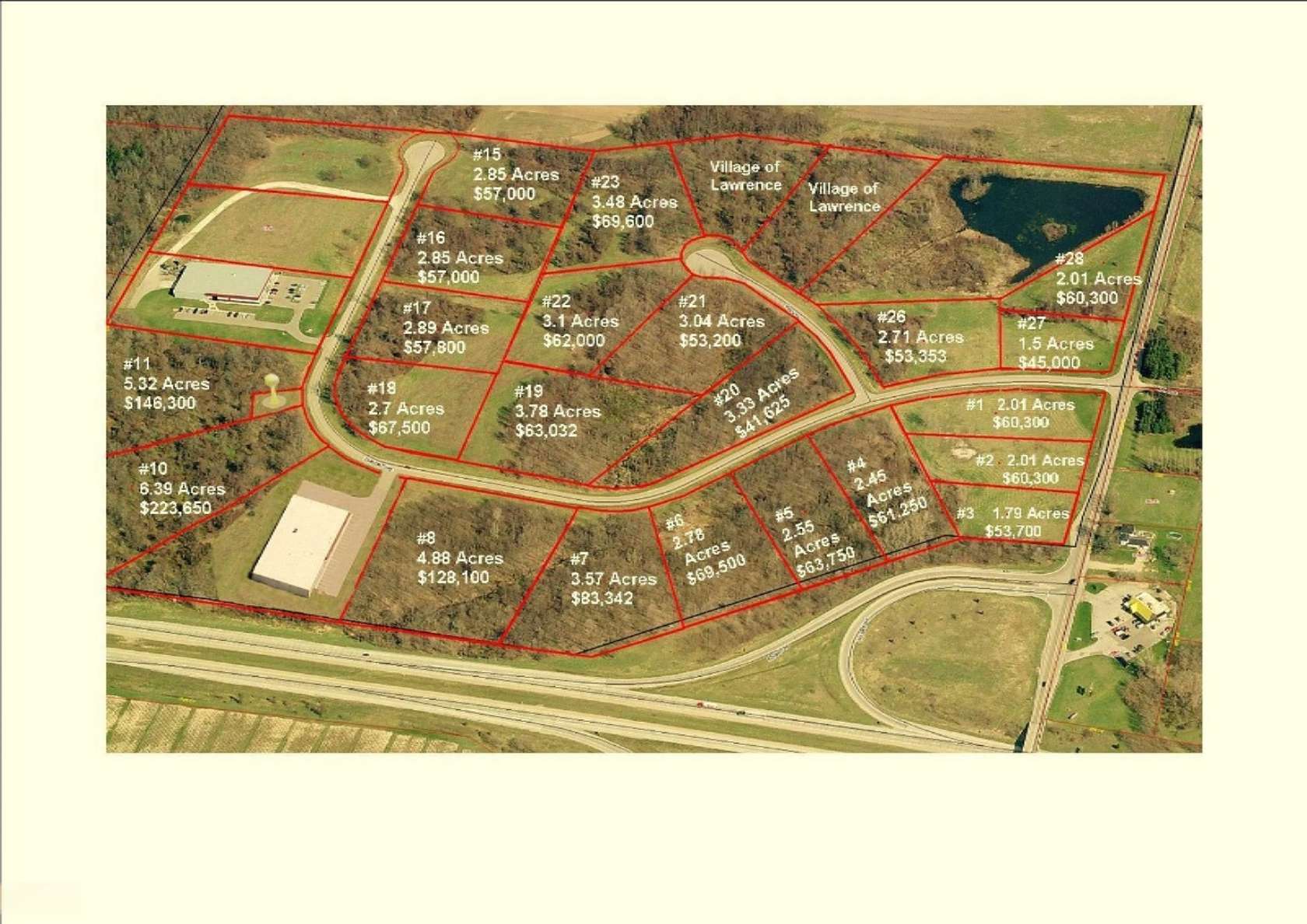 2.7 Acres of Commercial Land for Sale in Lawrence, Michigan