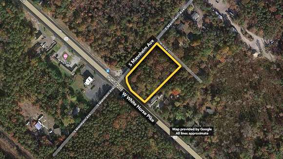 1.4 Acres of Commercial Land for Sale in Egg Harbor City, New Jersey