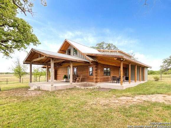 247 Acres of Land with Home for Sale in Hext, Texas