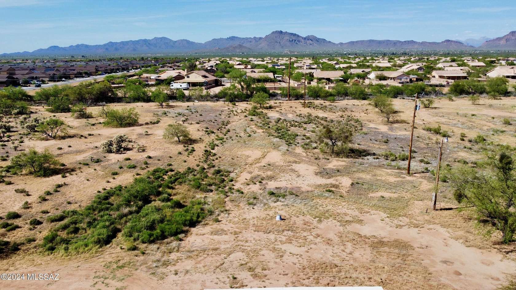 20.3 Acres of Land with Home for Sale in Tucson, Arizona
