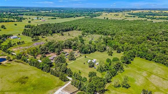 10 Acres of Recreational Land with Home for Sale in Simms, Texas