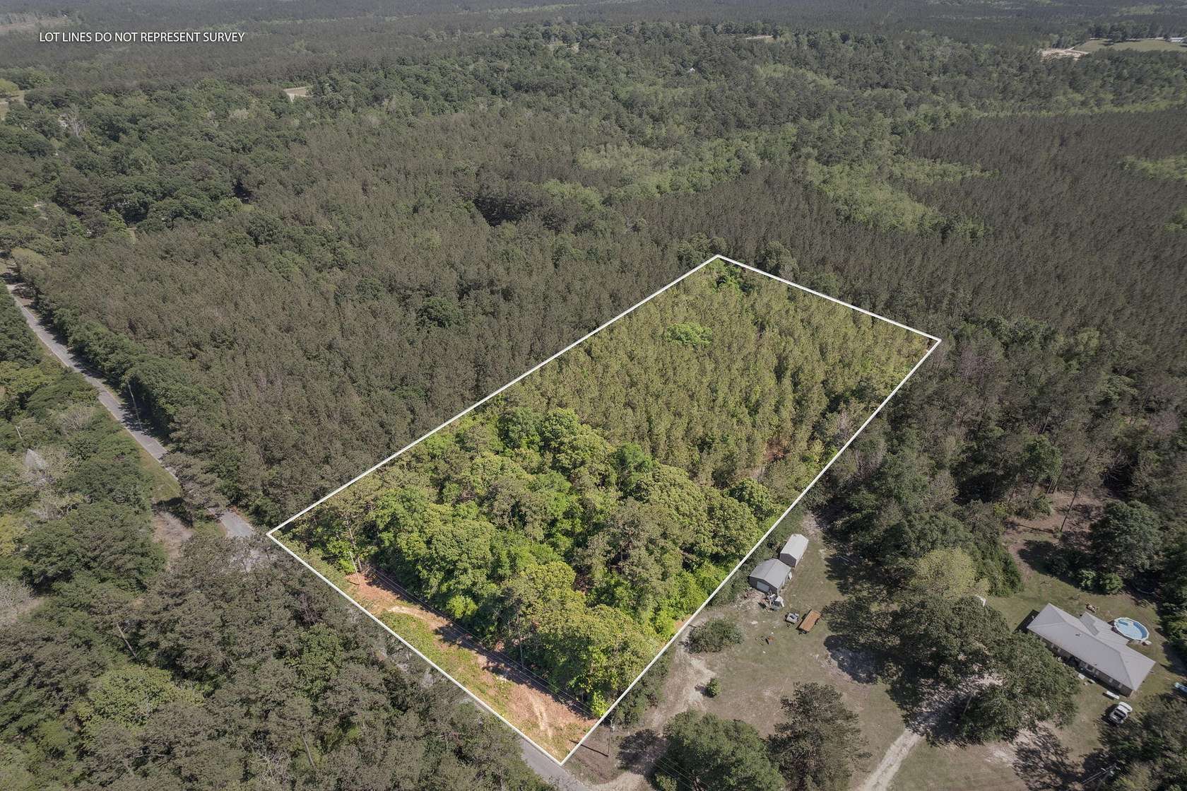4.6 Acres of Residential Land for Sale in Poplarville, Mississippi