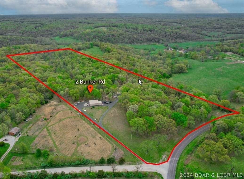 26.9 Acres of Land with Home for Sale in Eldon, Missouri