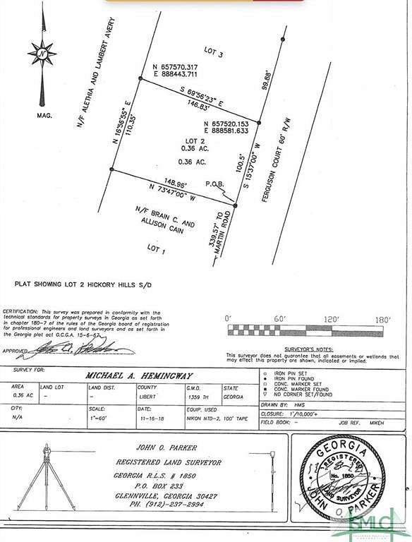 0.36 Acres of Residential Land for Sale in Midway, Georgia