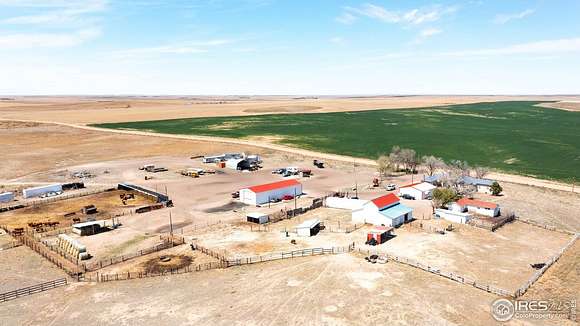 320 Acres of Land with Home for Sale in Fort Morgan, Colorado