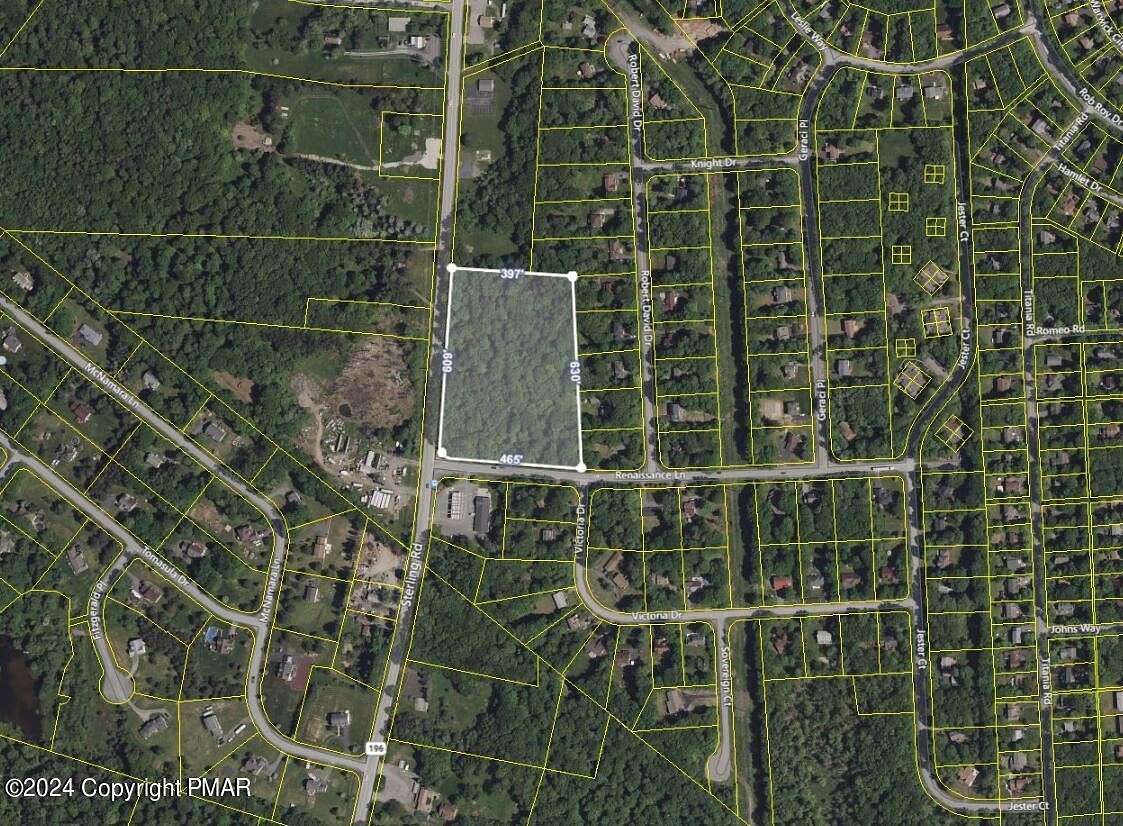 6.2 Acres of Commercial Land for Sale in Tobyhanna, Pennsylvania