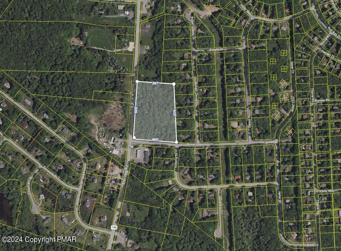 6.23 Acres of Commercial Land for Sale in Tobyhanna, Pennsylvania