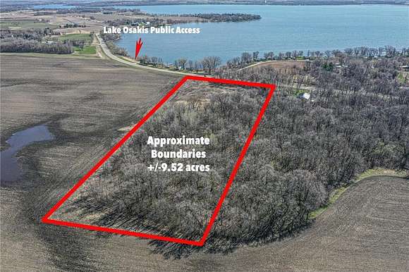 9.5 Acres of Residential Land for Sale in Osakis, Minnesota