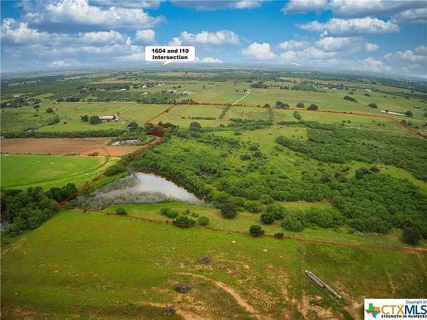 79.4 Acres of Land for Sale in Adkins, Texas