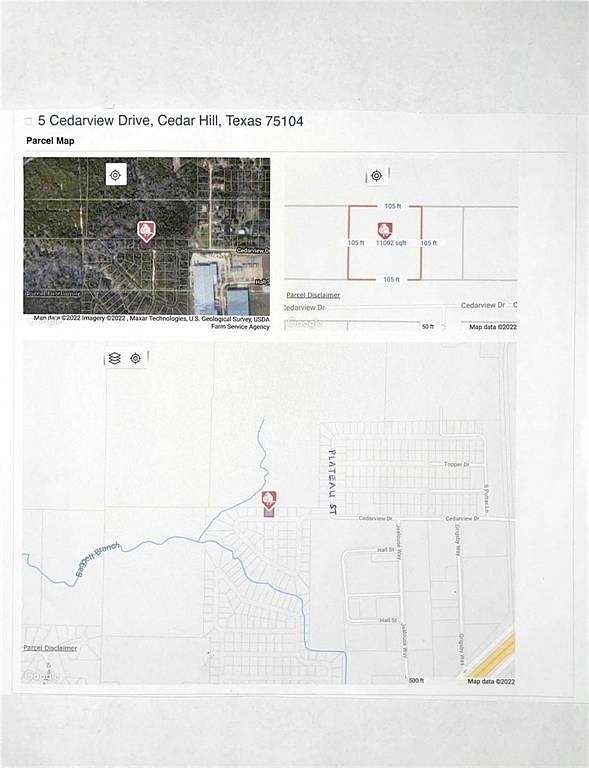 0.25 Acres of Land for Sale in Cedar Hill, Texas