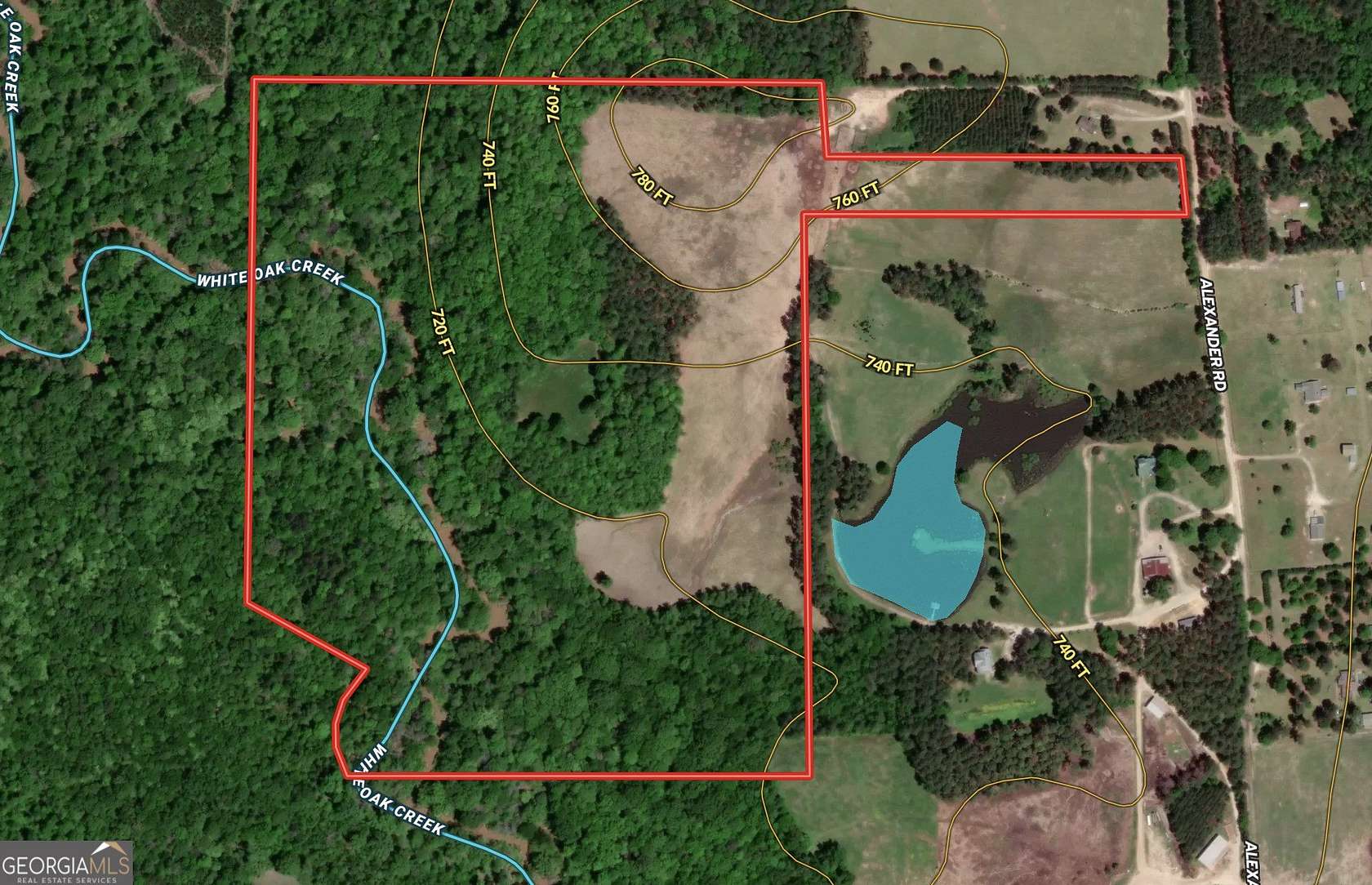 55.05 Acres of Agricultural Land for Sale in Gay, Georgia