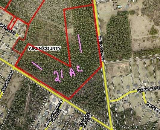 21 Acres of Land for Sale in Beech Island, South Carolina