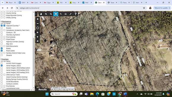 8.3 Acres of Residential Land for Sale in Kings Mountain, North Carolina
