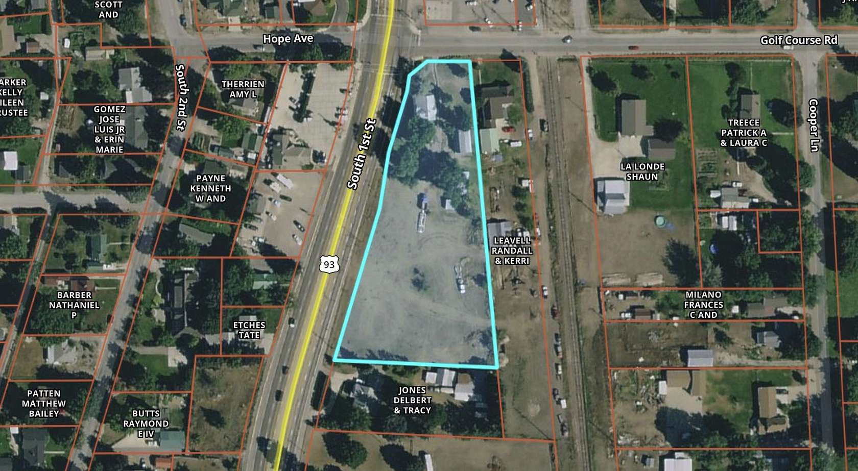 2.9 Acres of Commercial Land for Sale in Hamilton, Montana