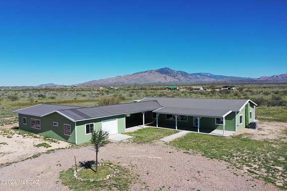 4.3 Acres of Residential Land with Home for Sale in Benson, Arizona