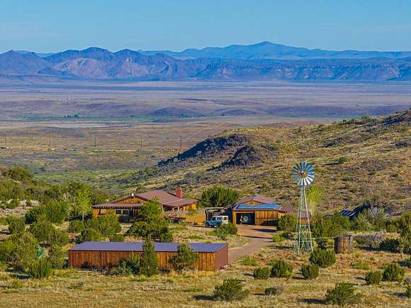 24.4 Acres of Recreational Land with Home for Sale in Alpine, Texas