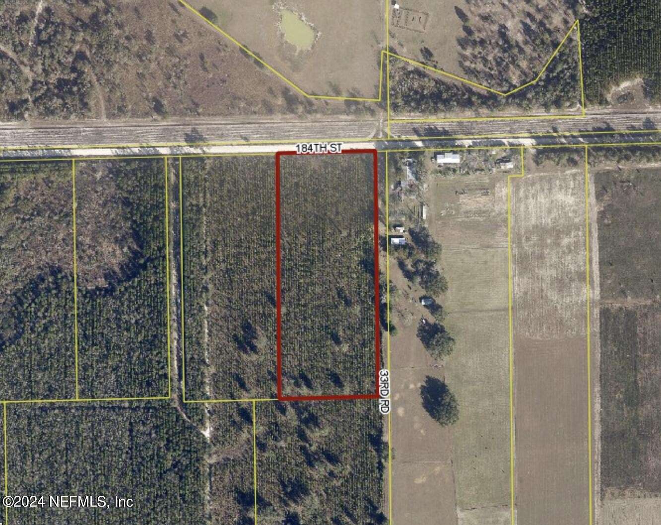 9.7 Acres of Residential Land for Sale in Wellborn, Florida