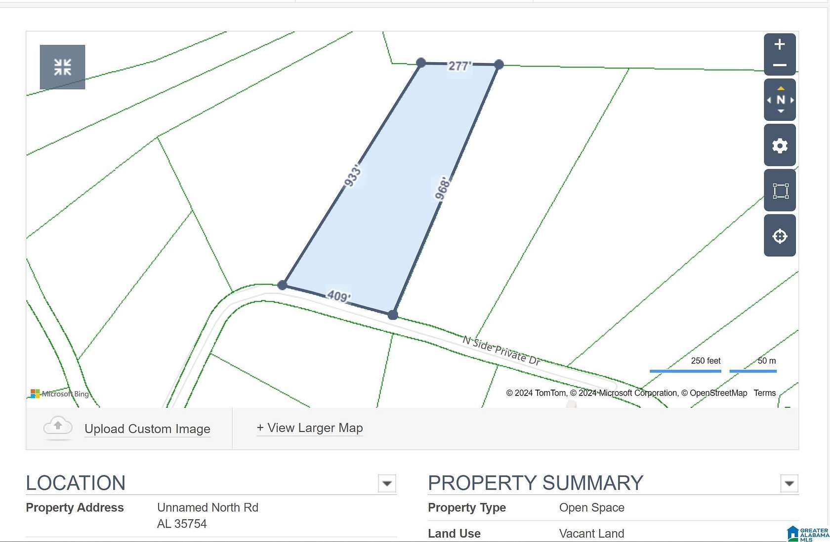 6.7 Acres of Land for Sale in Laceys Spring, Alabama