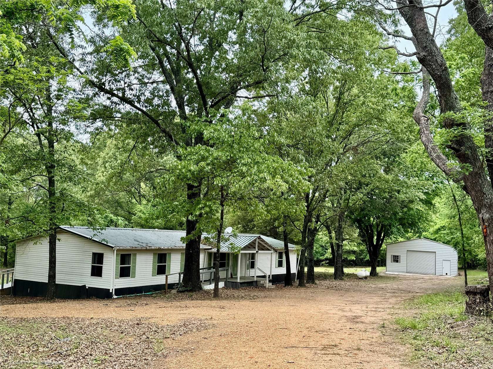 6.3 Acres of Land with Home for Sale in Atoka, Oklahoma