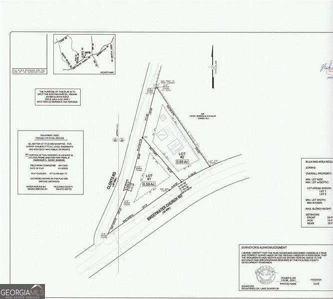 0.59 Acres of Land for Sale in Douglasville, Georgia