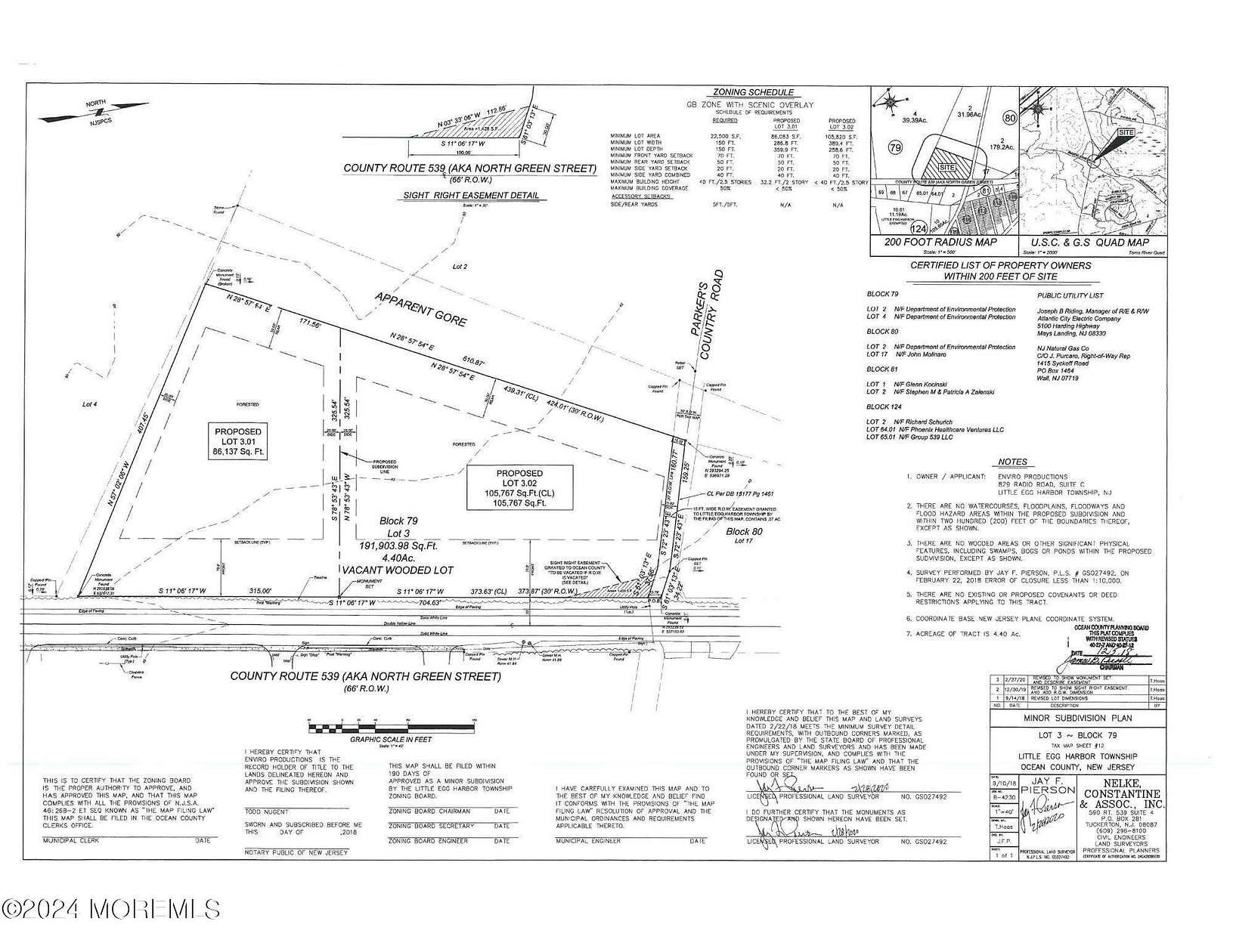 4.4 Acres of Commercial Land for Sale in Little Egg Harbor Township, New Jersey