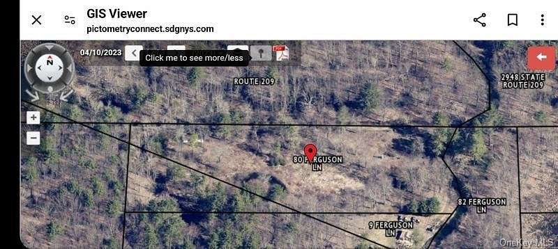 3.7 Acres of Land for Sale in Mamakating Town, New York