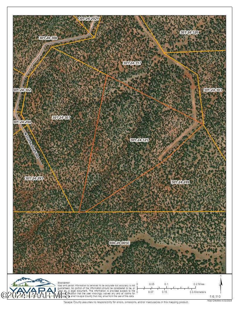 39.3 Acres of Land for Sale in Seligman, Arizona