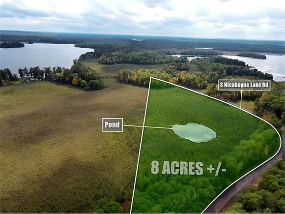 8 Acres of Land for Sale in Danbury, Wisconsin