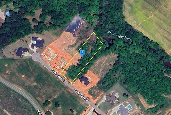 1.2 Acres of Residential Land for Sale in Moore, South Carolina