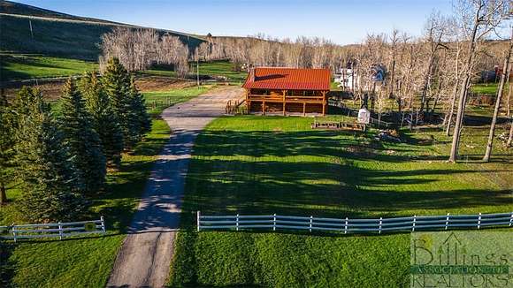 18.5 Acres of Land with Home for Sale in Roscoe, Montana