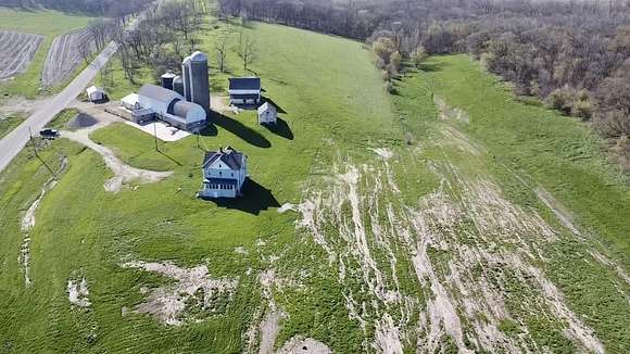 12.4 Acres of Land with Home for Sale in New Glarus, Wisconsin