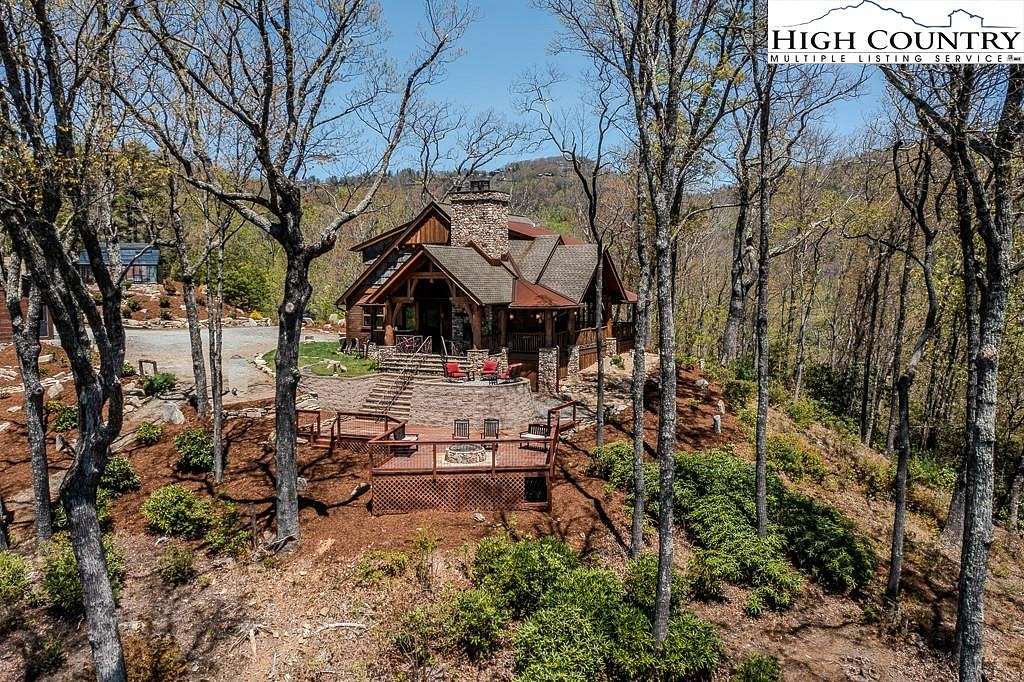 81.4 Acres of Recreational Land with Home for Sale in Blowing Rock, North Carolina