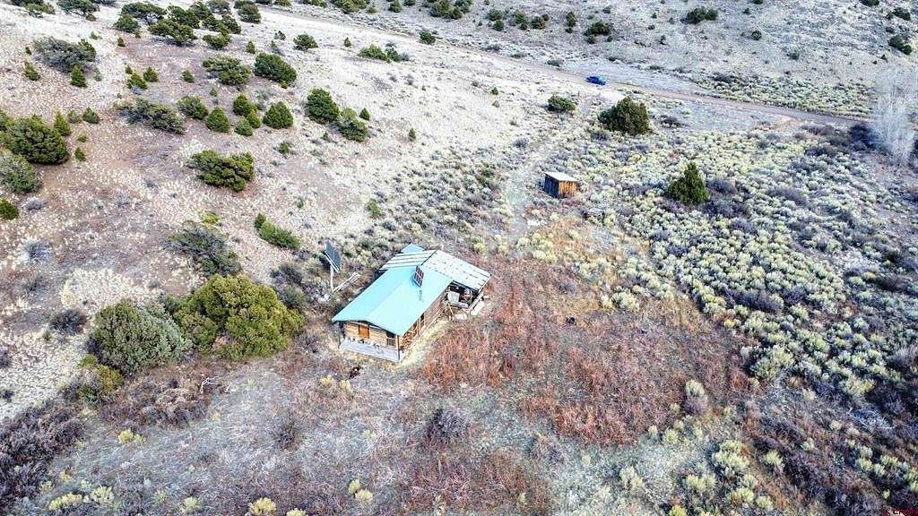 40 Acres of Recreational Land with Home for Sale in Del Norte, Colorado