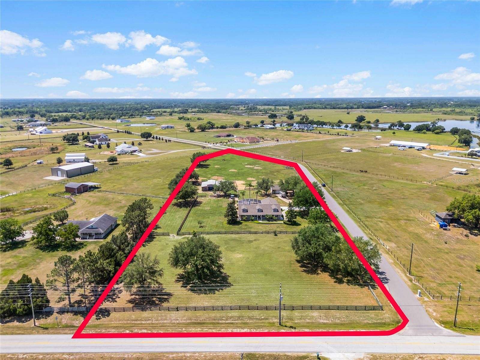 5.3 Acres of Land with Home for Sale in Clermont, Florida