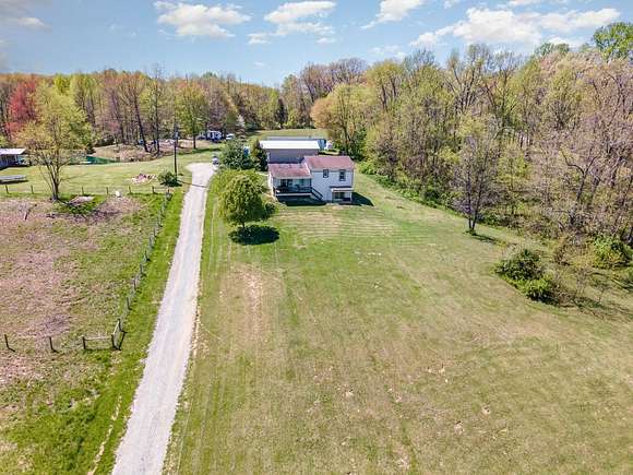 15 Acres of Land with Home for Sale in Milan, Indiana
