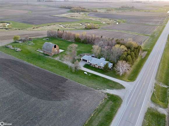 2.9 Acres of Residential Land with Home for Sale in Hampton, Iowa