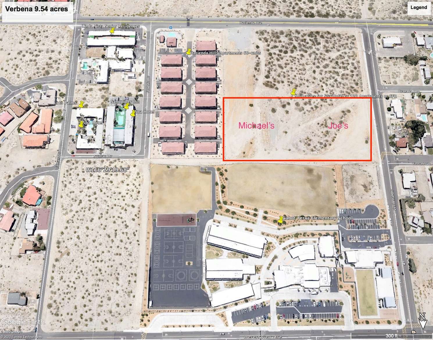 5 Acres of Mixed-Use Land for Sale in Desert Hot Springs, California