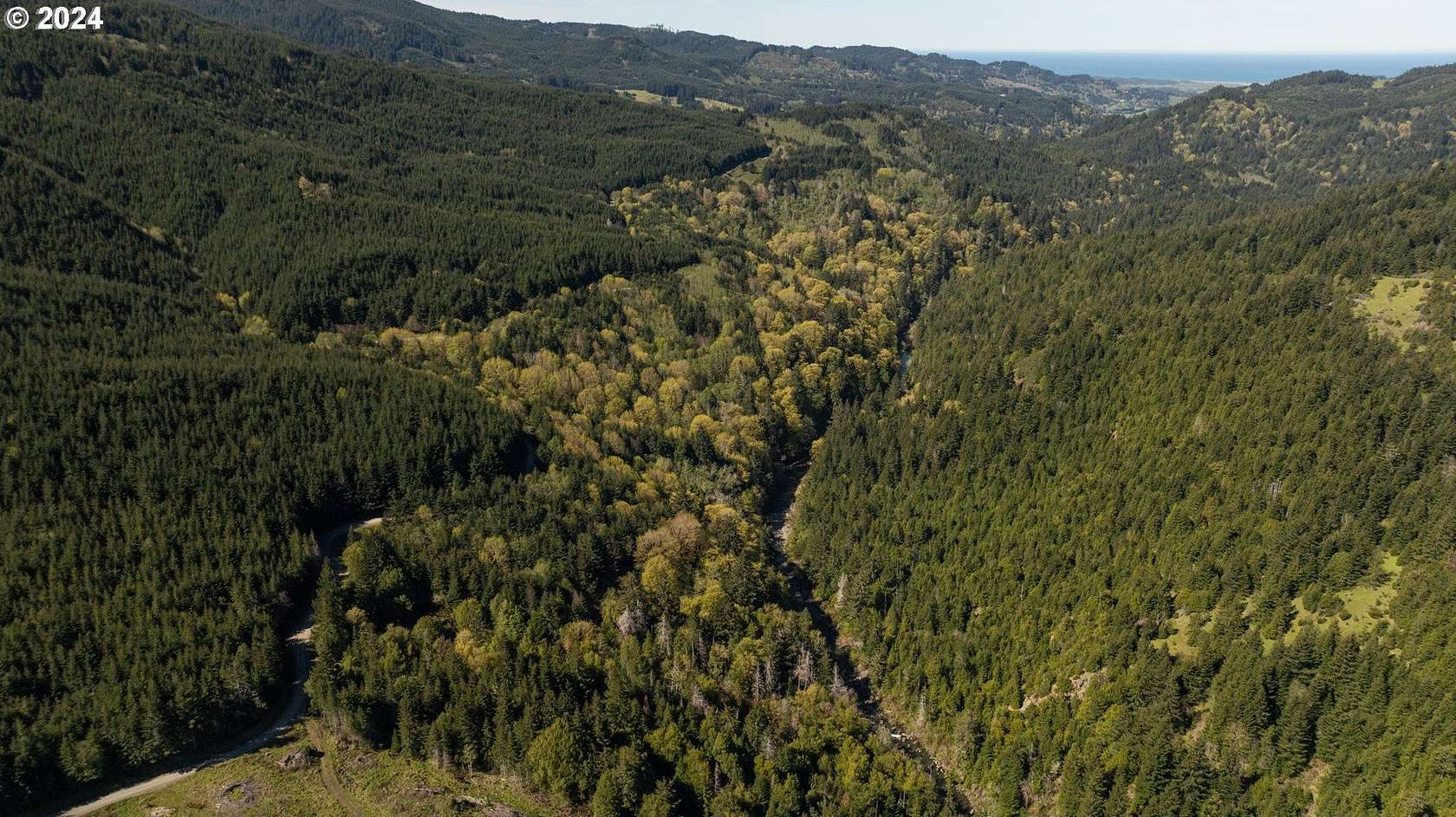 226 Acres of Recreational Land for Sale in Langlois, Oregon