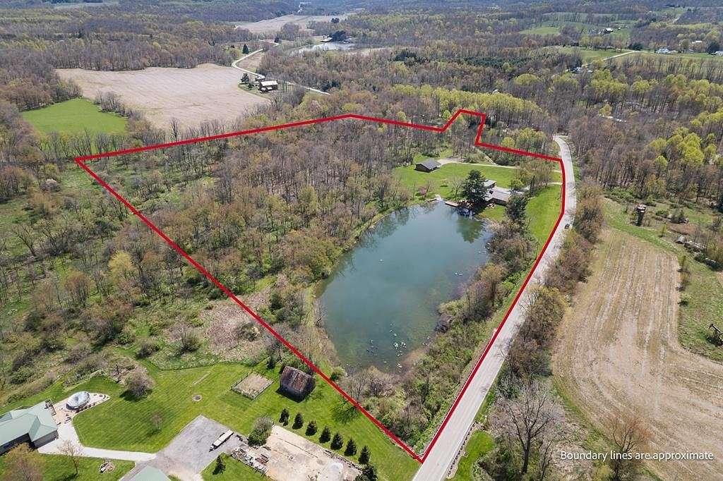 26.8 Acres of Agricultural Land with Home for Sale in Mansfield, Ohio