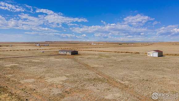 40 Acres of Agricultural Land with Home for Sale in Carr, Colorado