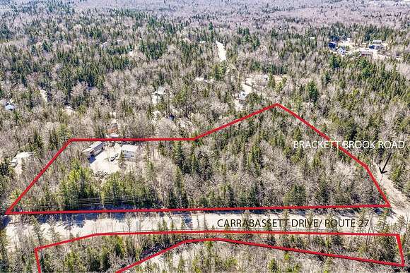 4.4 Acres of Residential Land with Home for Sale in Carrabassett Valley Town, Maine