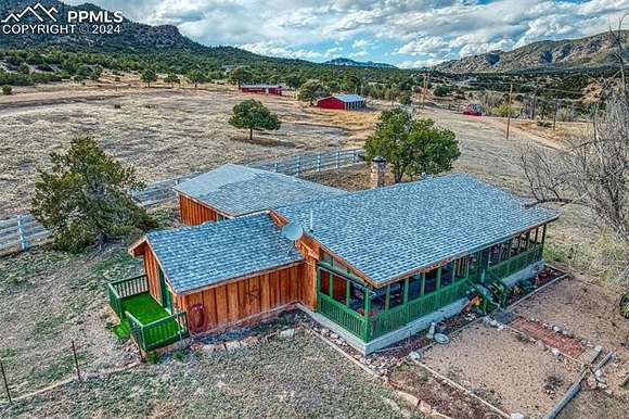 48.3 Acres of Agricultural Land with Home for Sale in Cañon City, Colorado